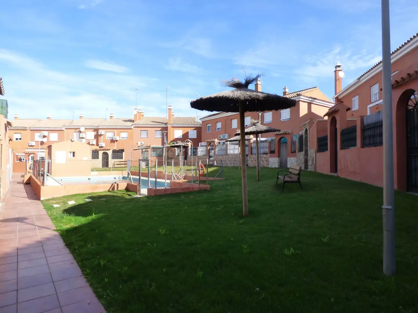 Garden of Detached homes for sale in Puerto Real  with Air Conditioner, Private garden and Community pool