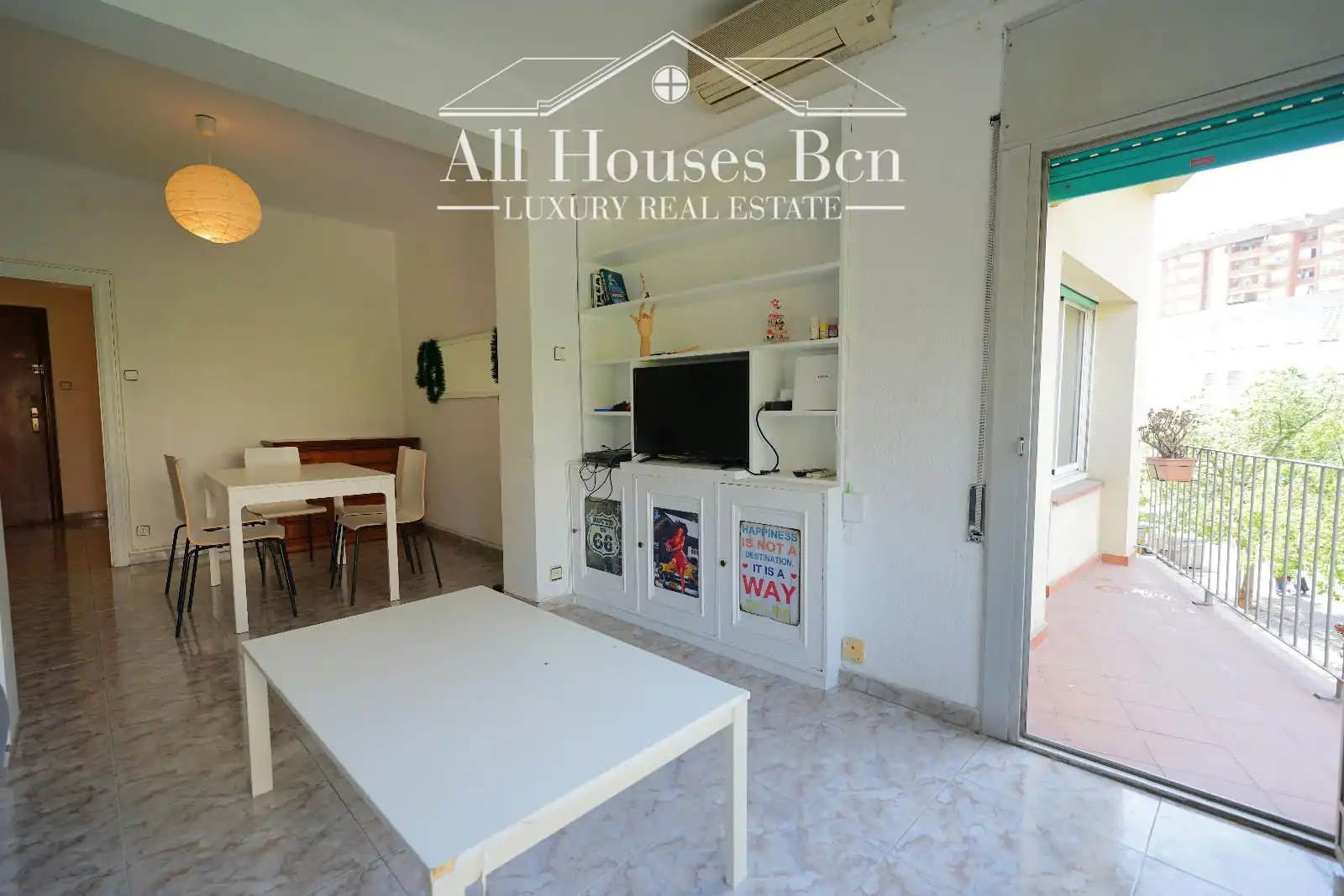 Sala de estar de Piso en venta en Barcelona con Aire acondicionado, Calefacción y Terraza