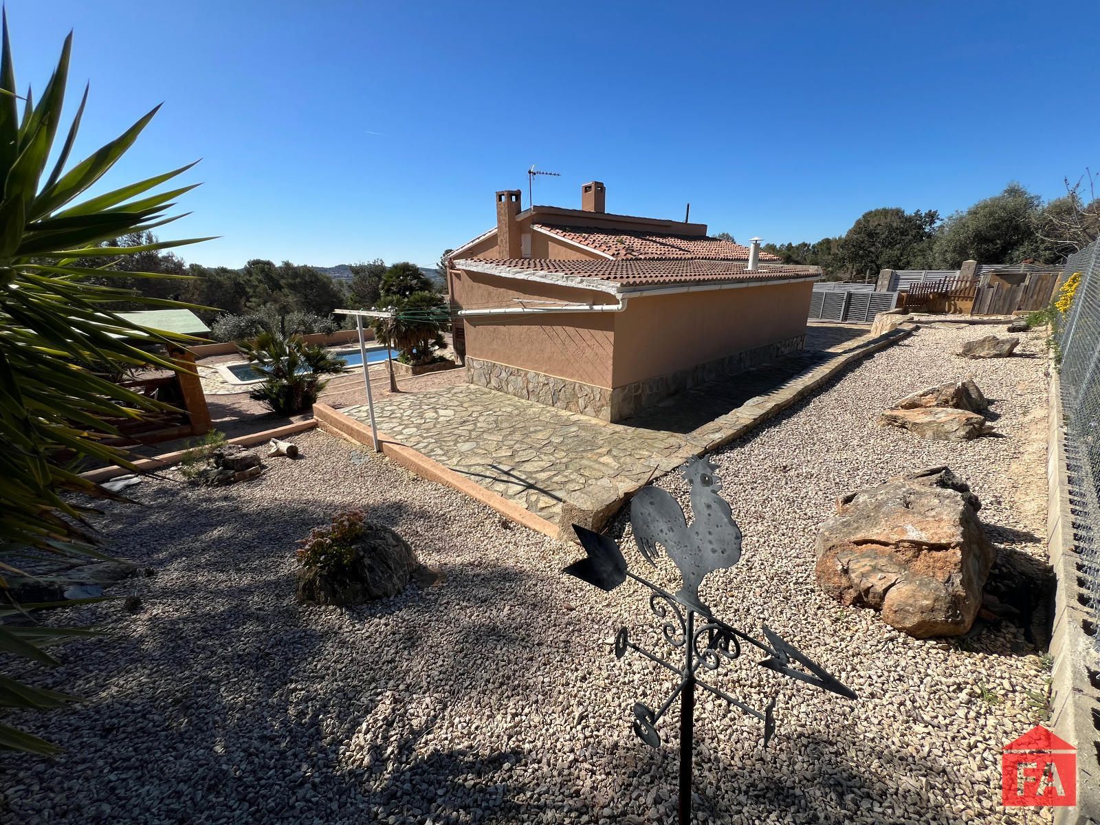 Garden of Houses for sale in El Montmell  with Air Conditioner, Heating and Terrace