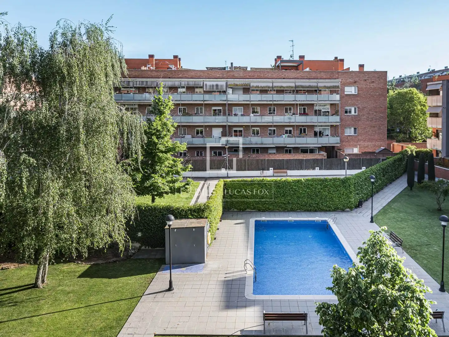 Exterior view of Flat for sale in Sant Cugat del Vallès  with Air Conditioner, Heating and Terrace