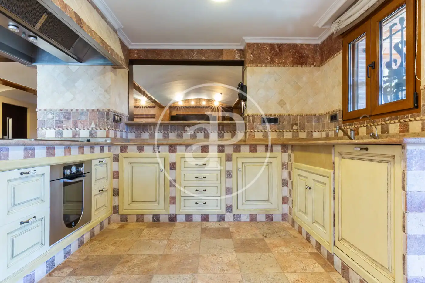 Cocina de Casa o chalet de alquiler en Benifaió con Aire acondicionado, Calefacción y Jardín privado
