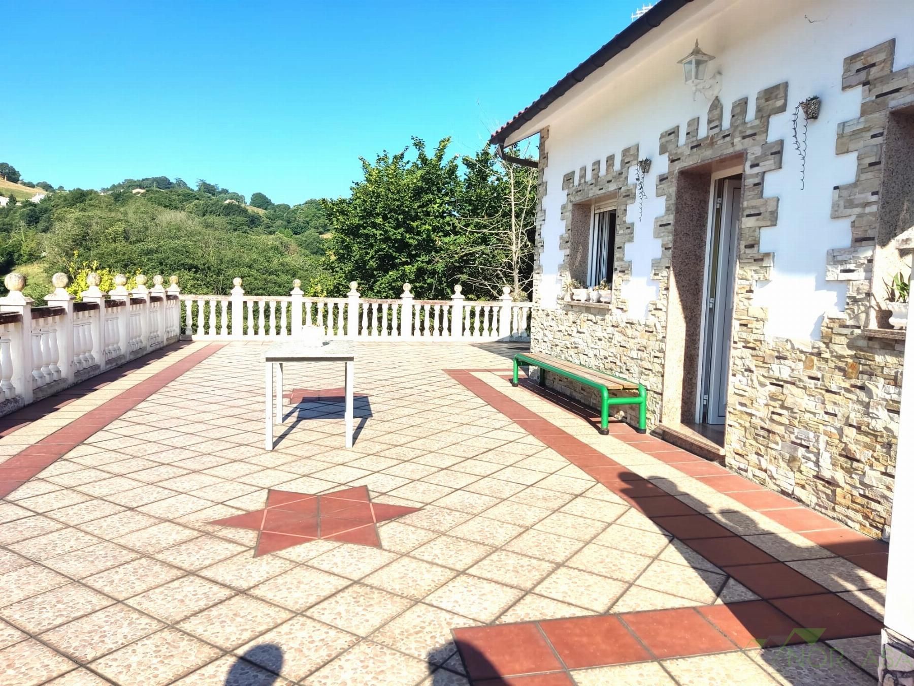 Terraza de Casa o chalet en venta en Oviedo  con Calefacción, Terraza y Trastero