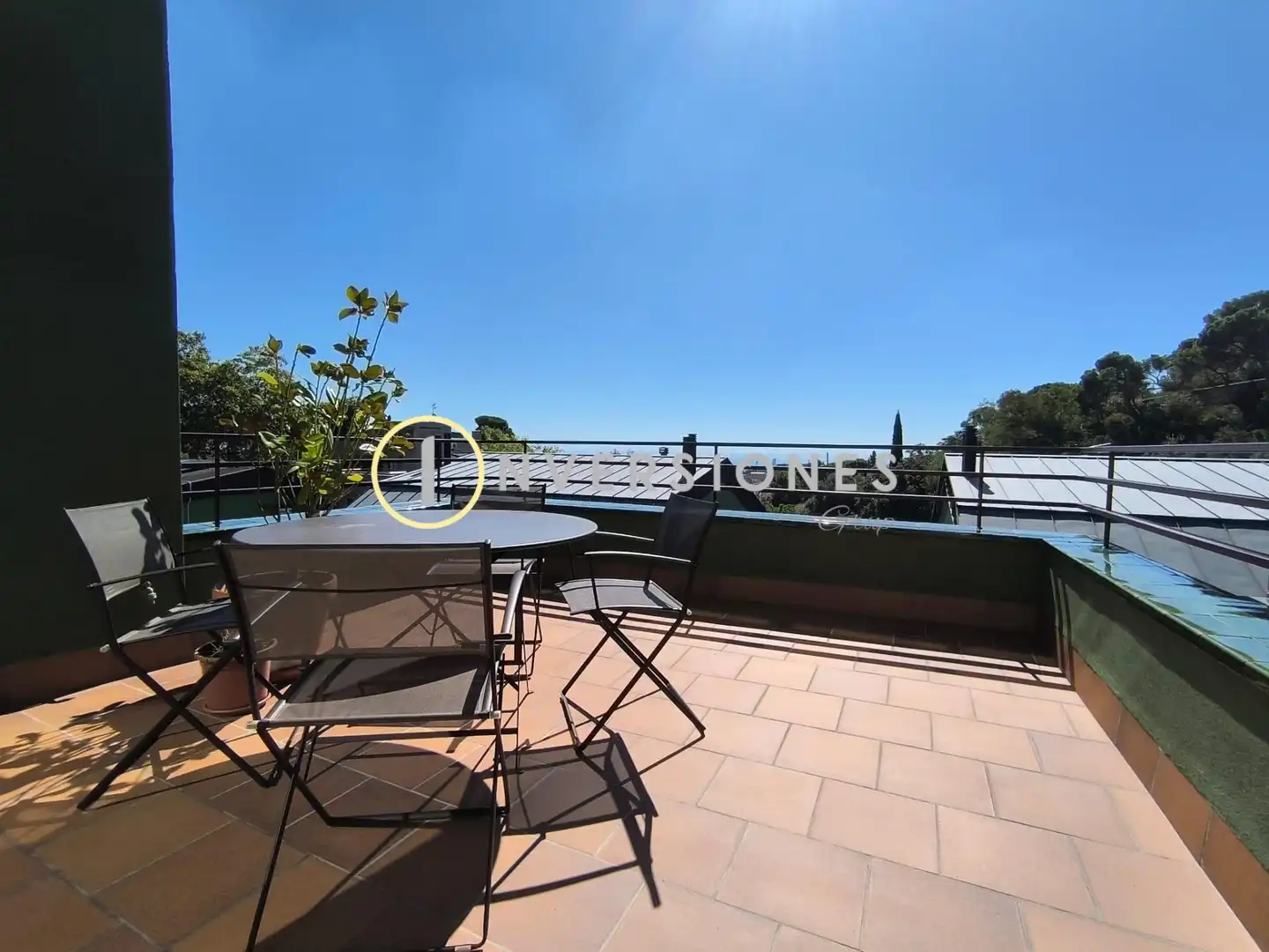 Terrace of Detached homes for rent in Barcelona  with Terrace and Community pool