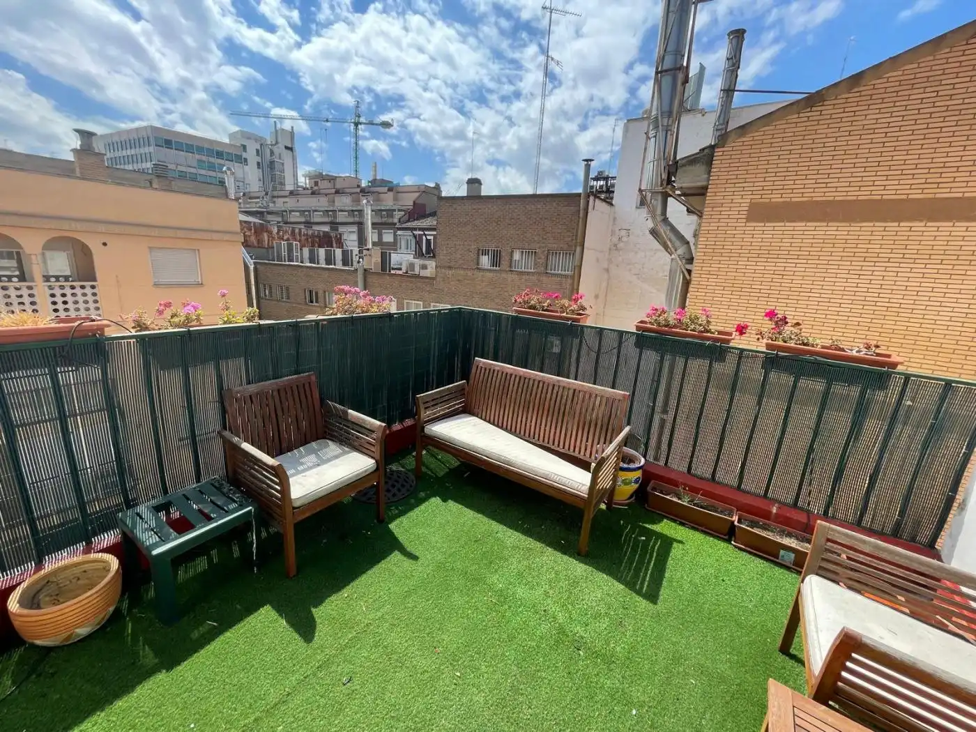 Terrassa de Dúplex en venda en Zaragoza amb Aire condicionat, Calefacció i Parquet