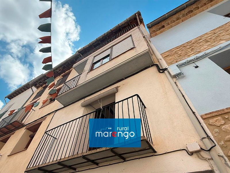 Exterior view of House or chalet for sale in Forcall  with Terrace, Storage room and Furnished