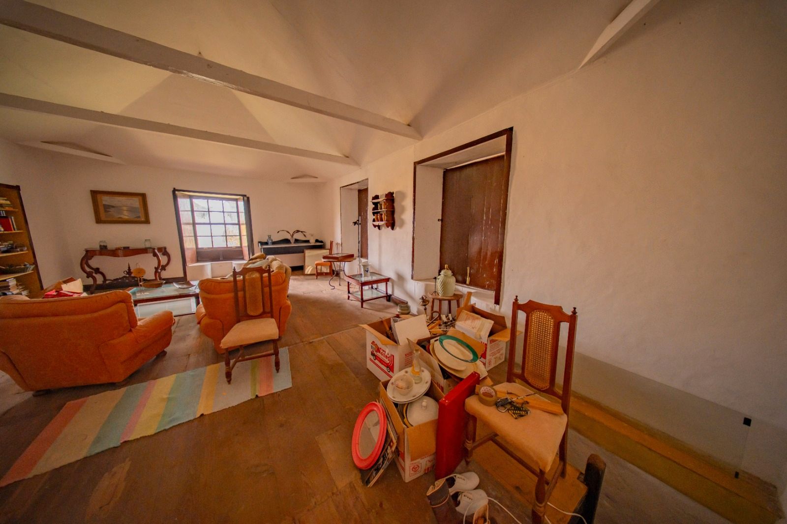Sala d'estar de Casa o xalet en venda en Los Realejos amb Jardí privat, Terrassa i Traster