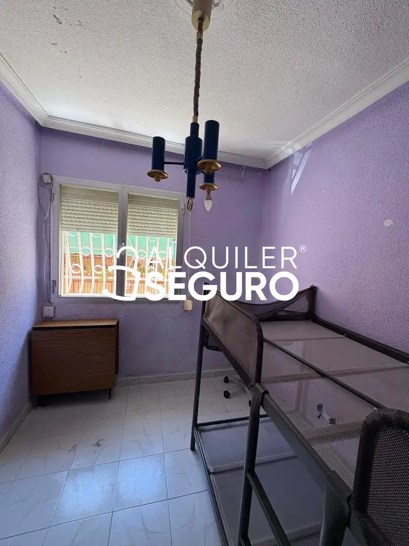 Bedroom of Flat for rent in Madrid  with Furnished