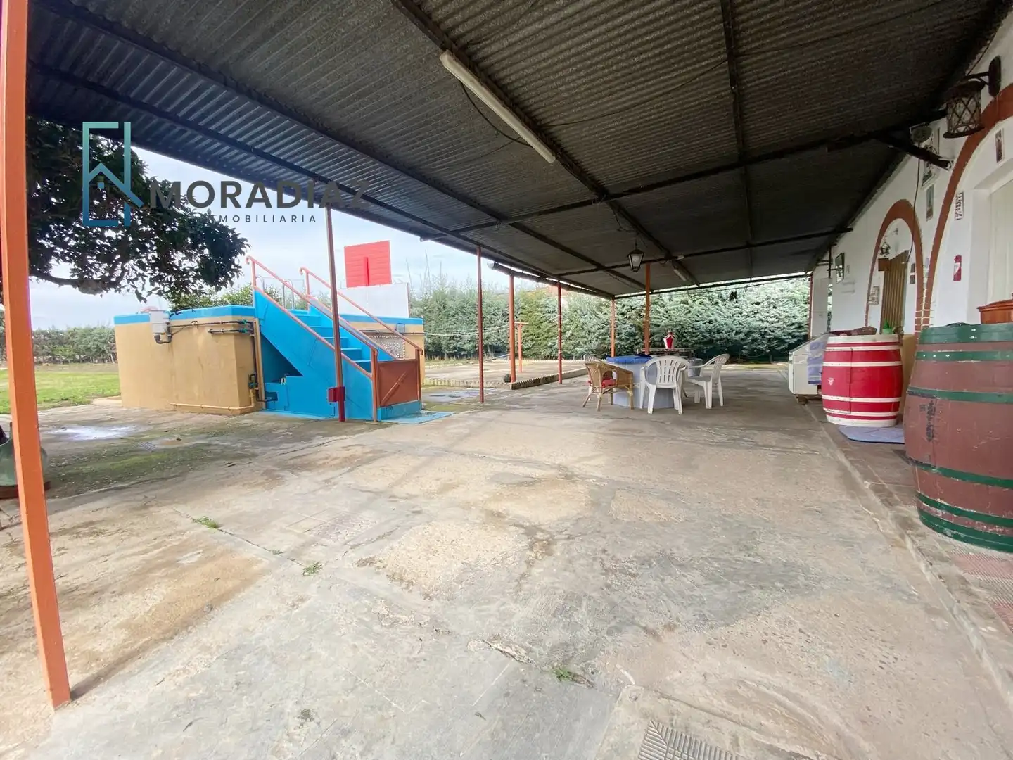 Terraza de Casa o chalet en venta en Villanueva de la Serena con Aire acondicionado, Calefacción y Jardín privado