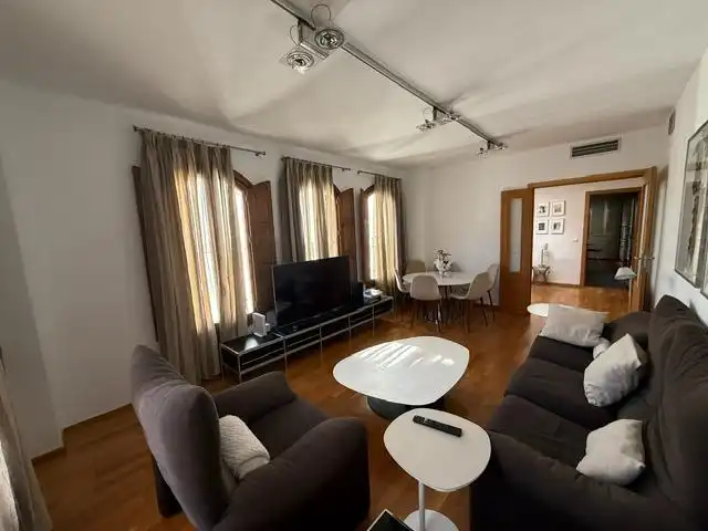 Sala de estar de Ático en venta en Murcia con Aire acondicionado, Terraza y Amueblado