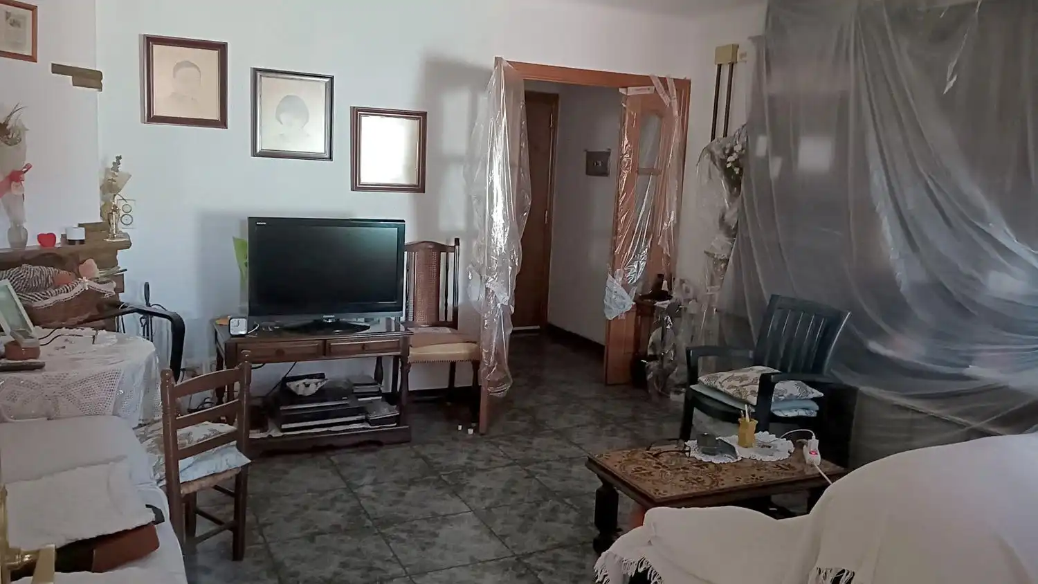 Sala de estar de Casa o chalet en venta en Casc Antic