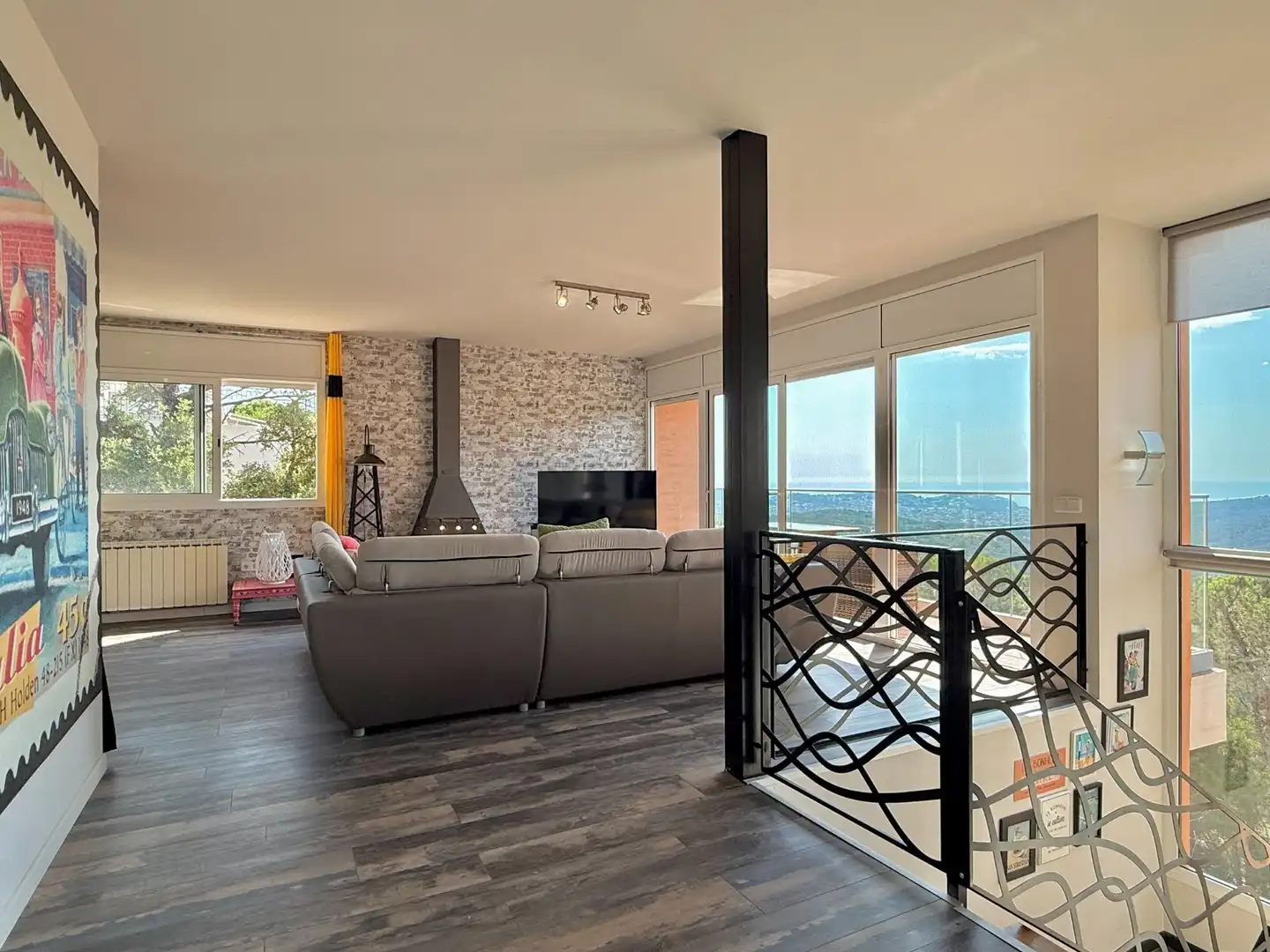 Wohnzimmer von Haus oder Chalet zum Verkauf in Sant Feliu de Guíxols mit Heizung, Terrasse und Abstellraum