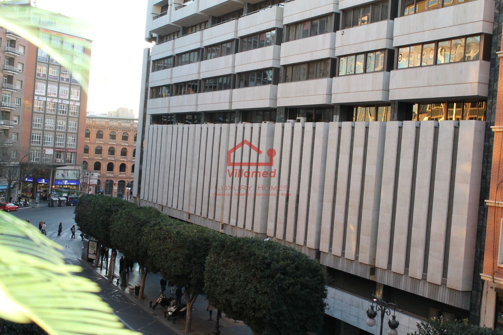 Vista exterior de Pis en venda en  Valencia Capital amb Aire condicionat, Parquet i Terrassa
