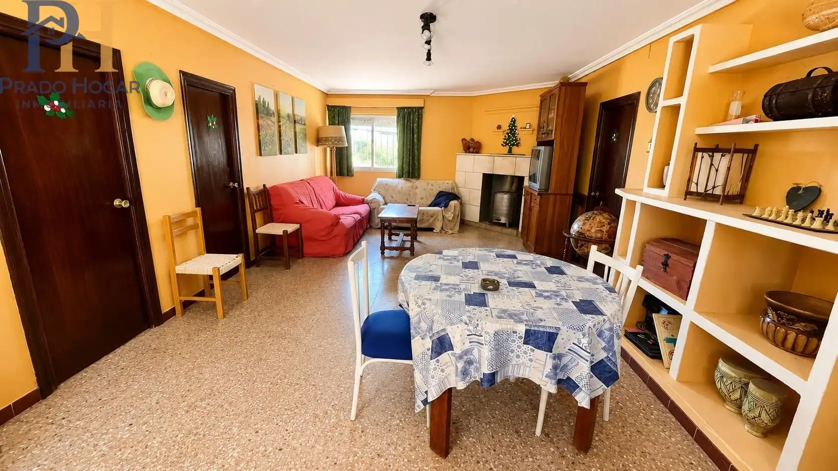 Living room of Houses for sale in Cebolla  with Private garden and Swimming Pool