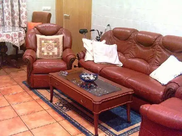 Living room of Houses for sale in Oliva de Plasencia  with Heating and Private garden