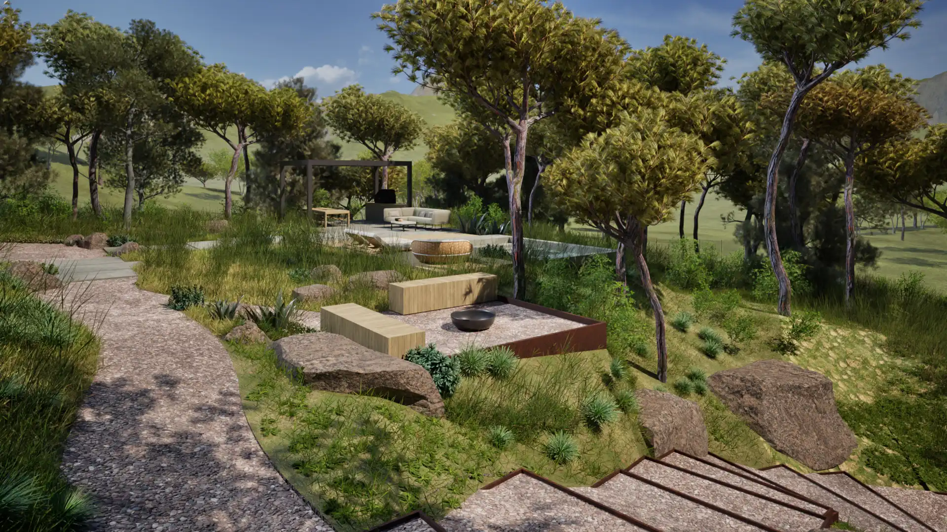 Jardín de Residencial en venta en Vacarisses