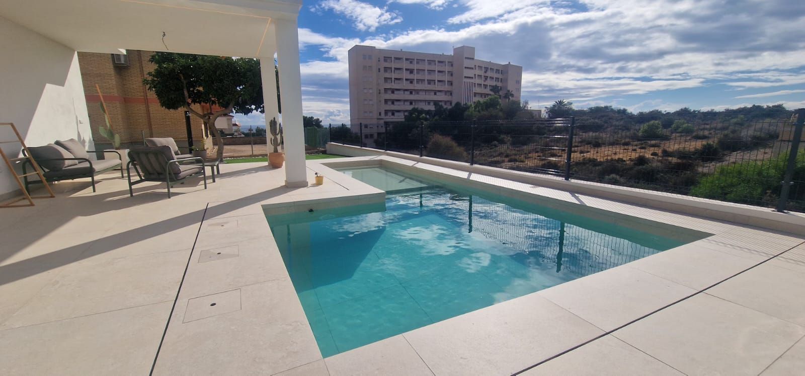 Swimming pool of House or chalet for sale in Águilas  with Air Conditioner, Heating and Private garden
