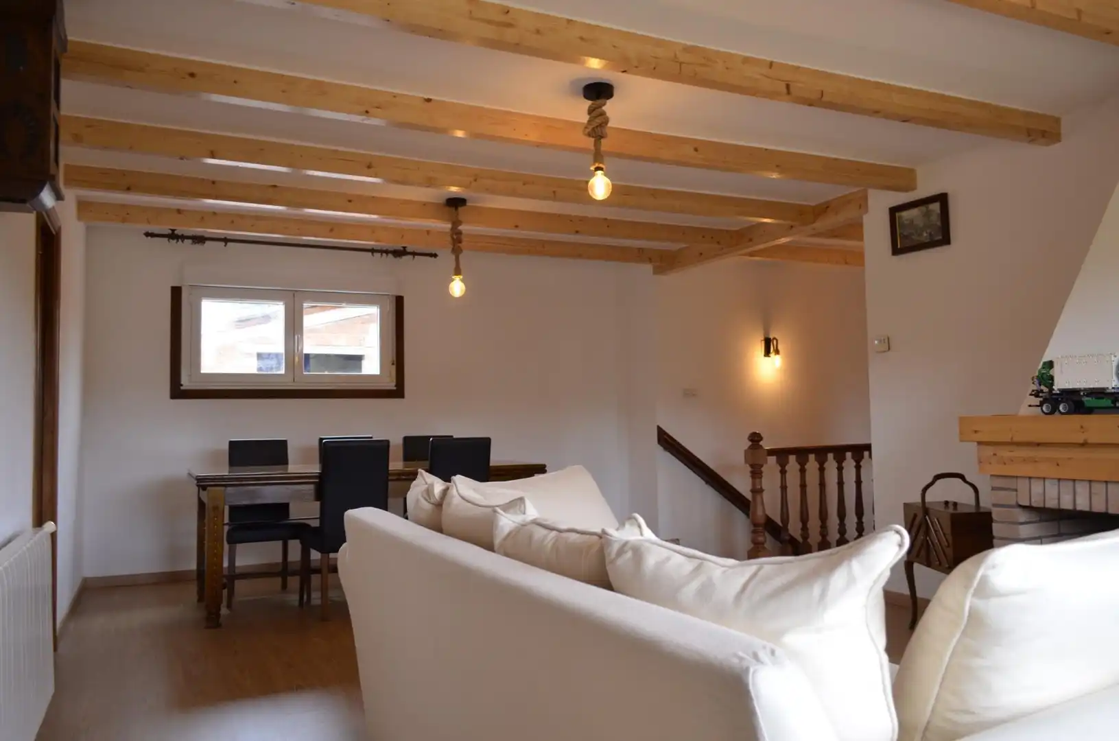 Sala de estar de Finca rústica en venta en Forcarei con Calefacción, Jardín privado y Trastero