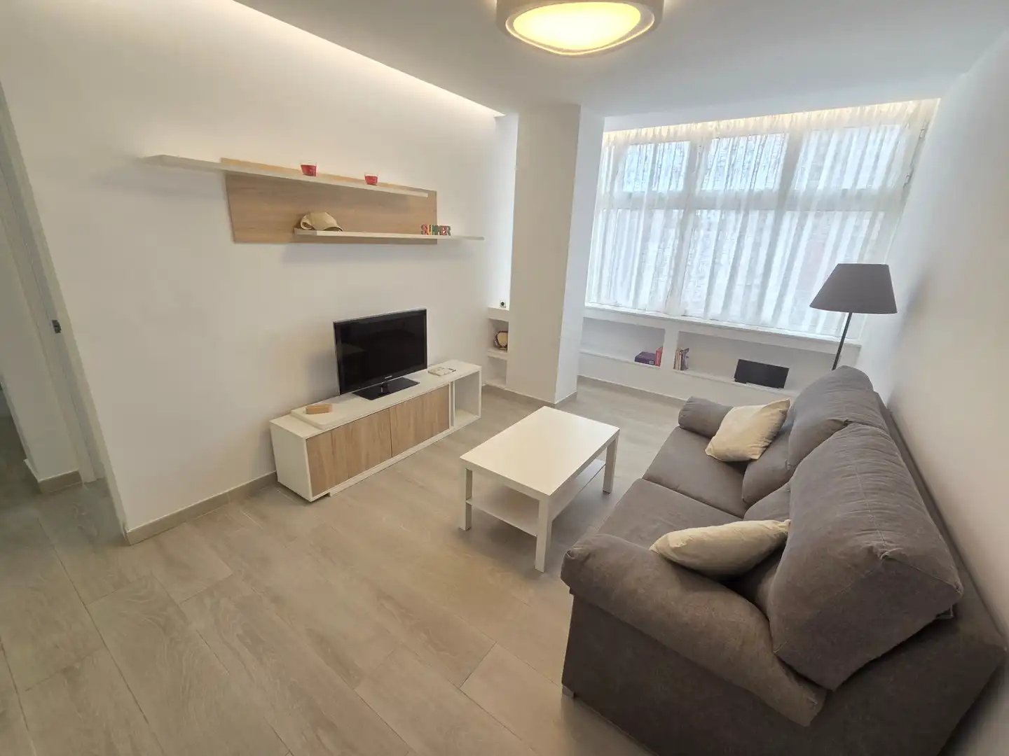 Living room of Flat for sale in Las Palmas de Gran Canaria  with Furnished, Oven and Washing machine