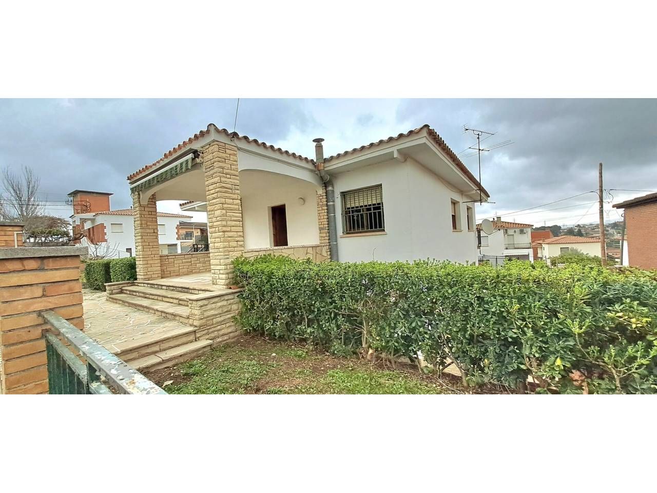 Exterior view of House or chalet for sale in Castellbisbal  with Heating, Private garden and Terrace