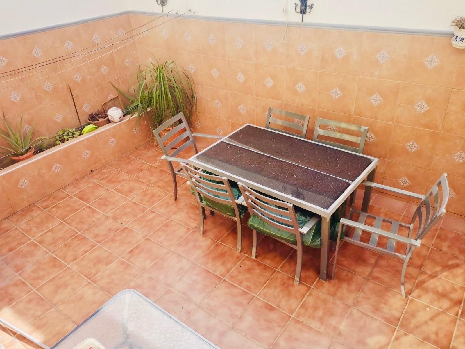 Terraza de Casa adosada de alquiler en Mijas con Aire acondicionado, Amueblado y Piscina comunitaria