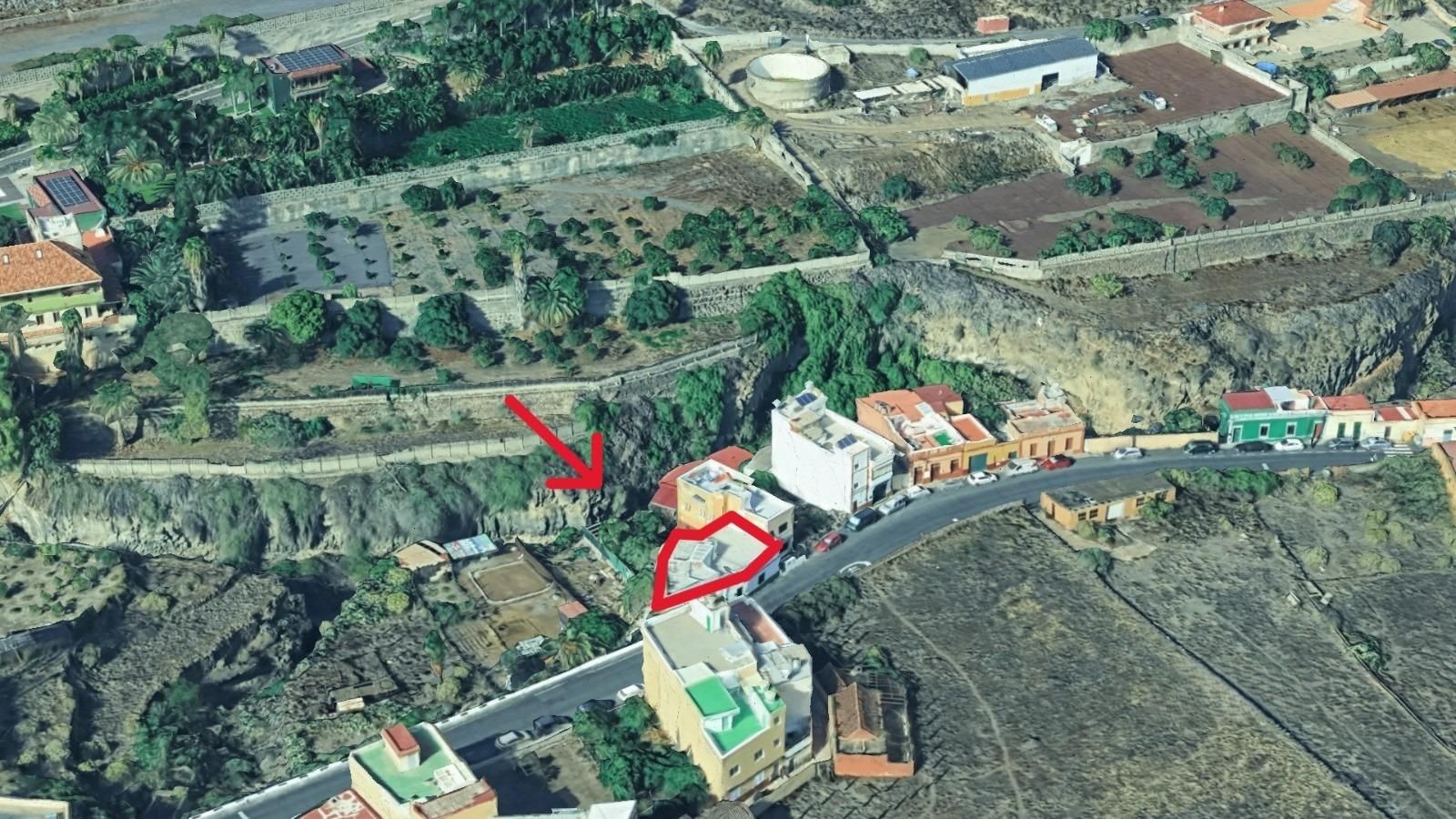 Vista exterior de Casa o xalet en venda en Telde amb Terrassa