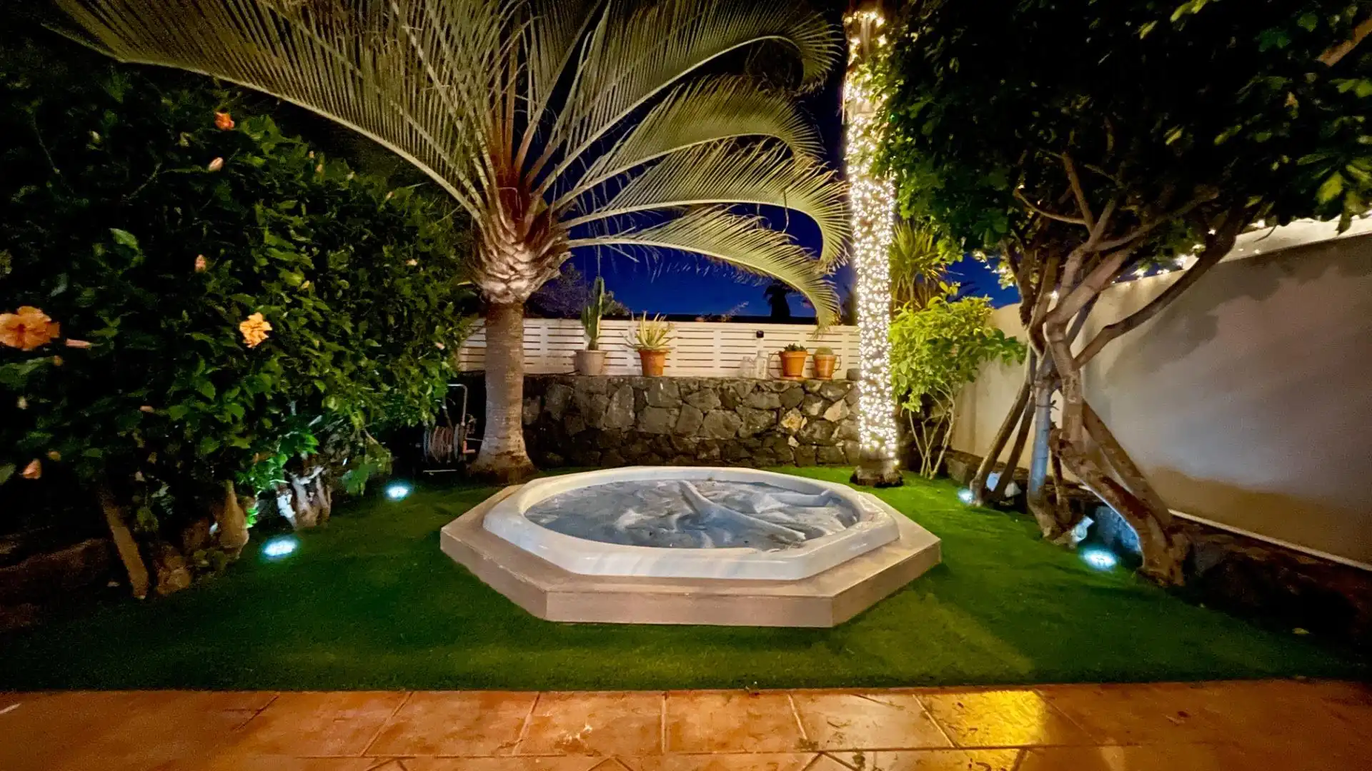 Jardín de Casa adosada en venta en Arona