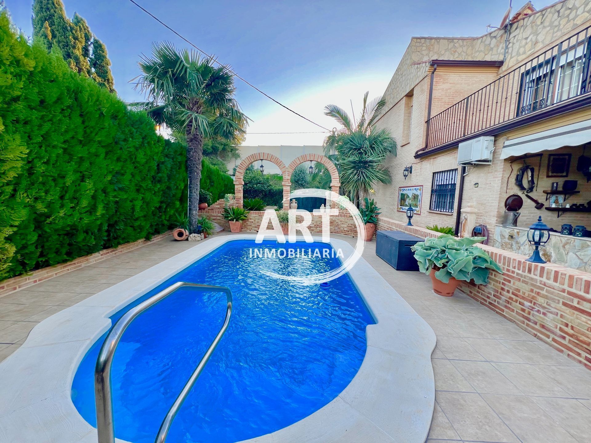 Jardín de Casa o chalet en venta en Picassent con Aire acondicionado, Jardín privado y Terraza