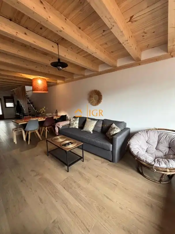 Sala d'estar de Casa o xalet en venda en Torrecilla En Cameros amb Aire condicionat i Calefacció