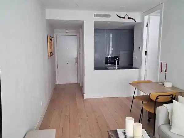 Cuina de Apartament en venda en Madrid amb Aire condicionat, Calefacció i Moblat