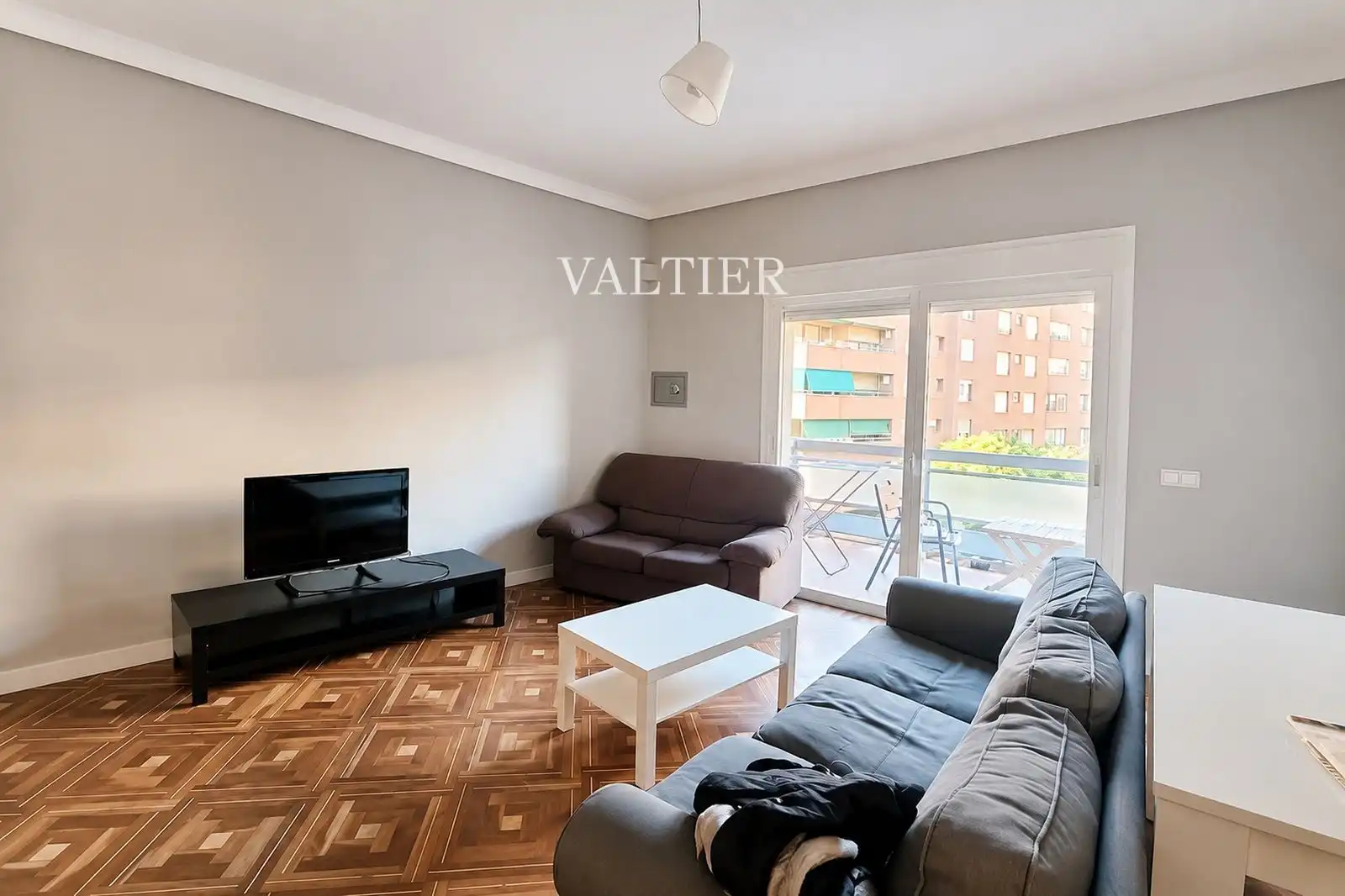 Wohnzimmer von Dachboden zur Miete in Madrid