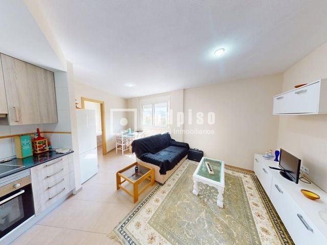 Sala de estar de Piso en venta en Sax con Trastero, Piscina y Amueblado