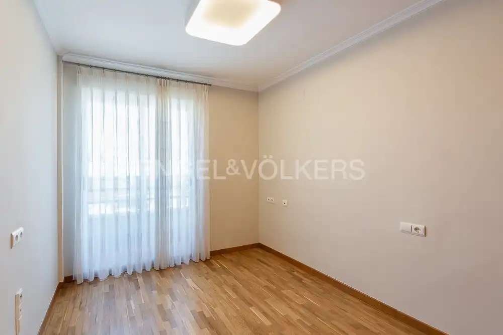 Bedroom of Flat for rent in Valencia  with Air Conditioner, Heating and Parquet flooring