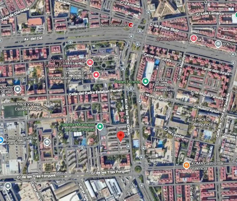 Vista exterior de Pis en venda en Valencia