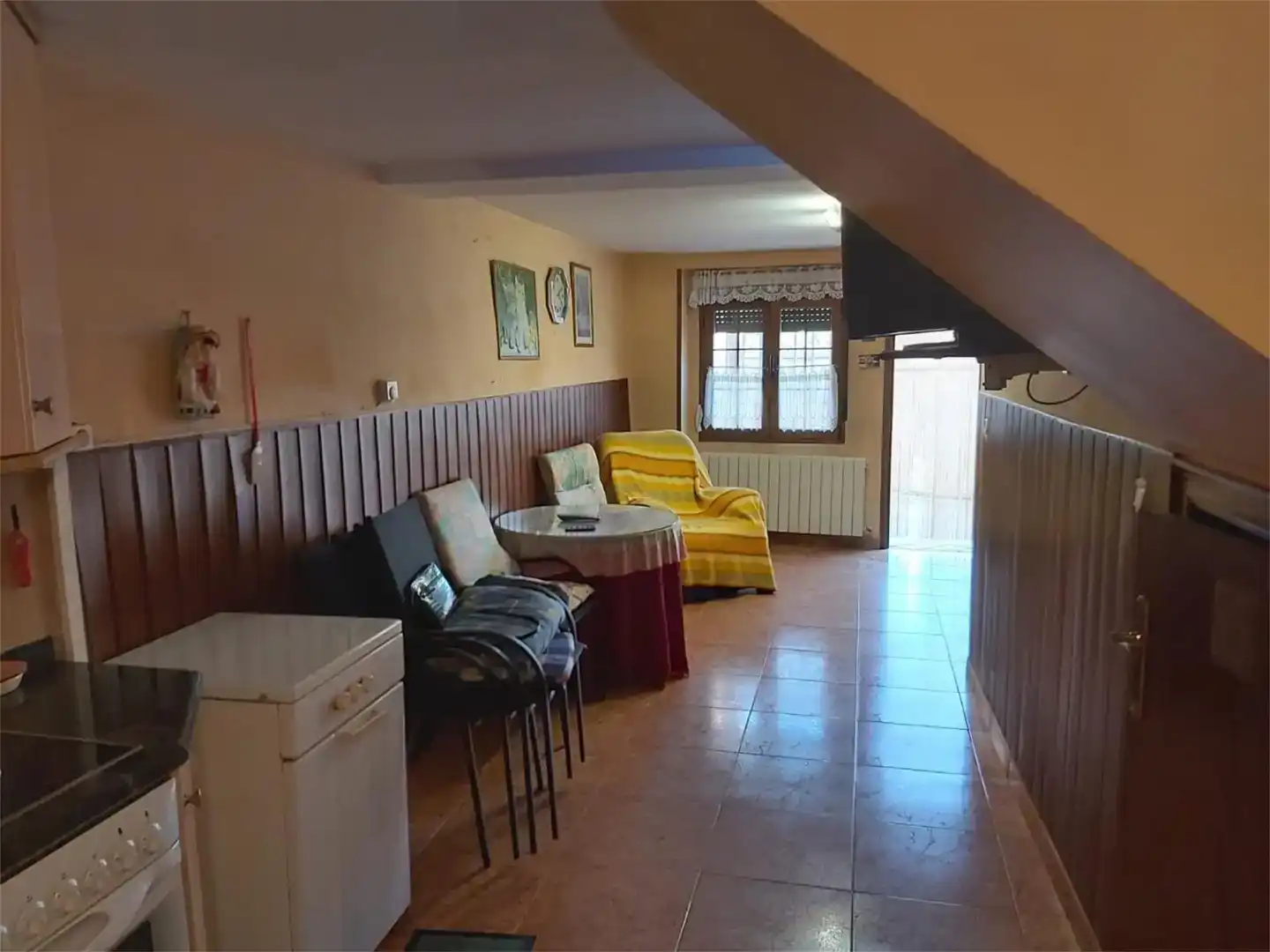 Sala d'estar de Finca rústica en venda en Cerezo de Río Tirón
