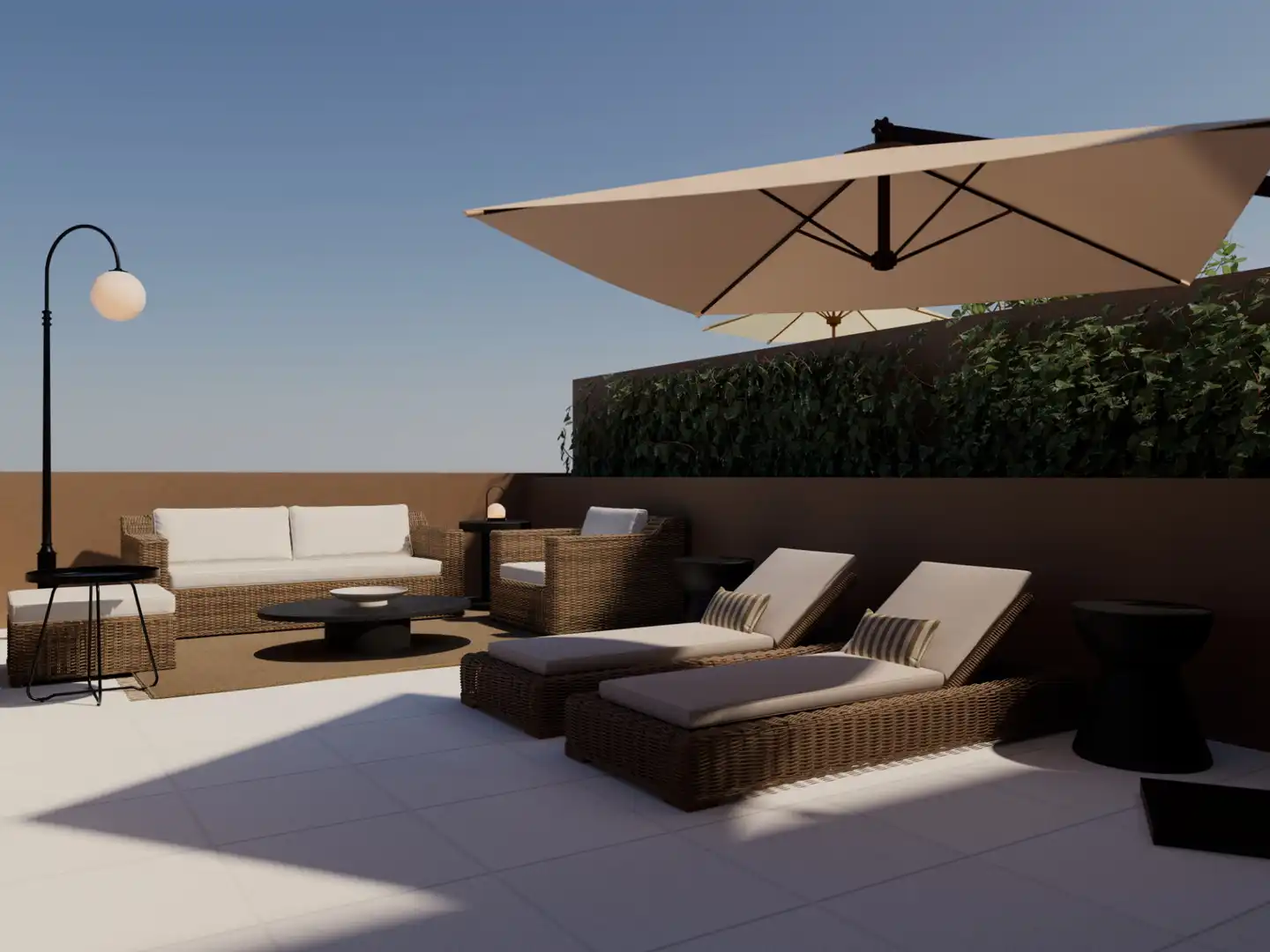 Terrace of Flat for sale in Moncofa  with Air Conditioner and Heating