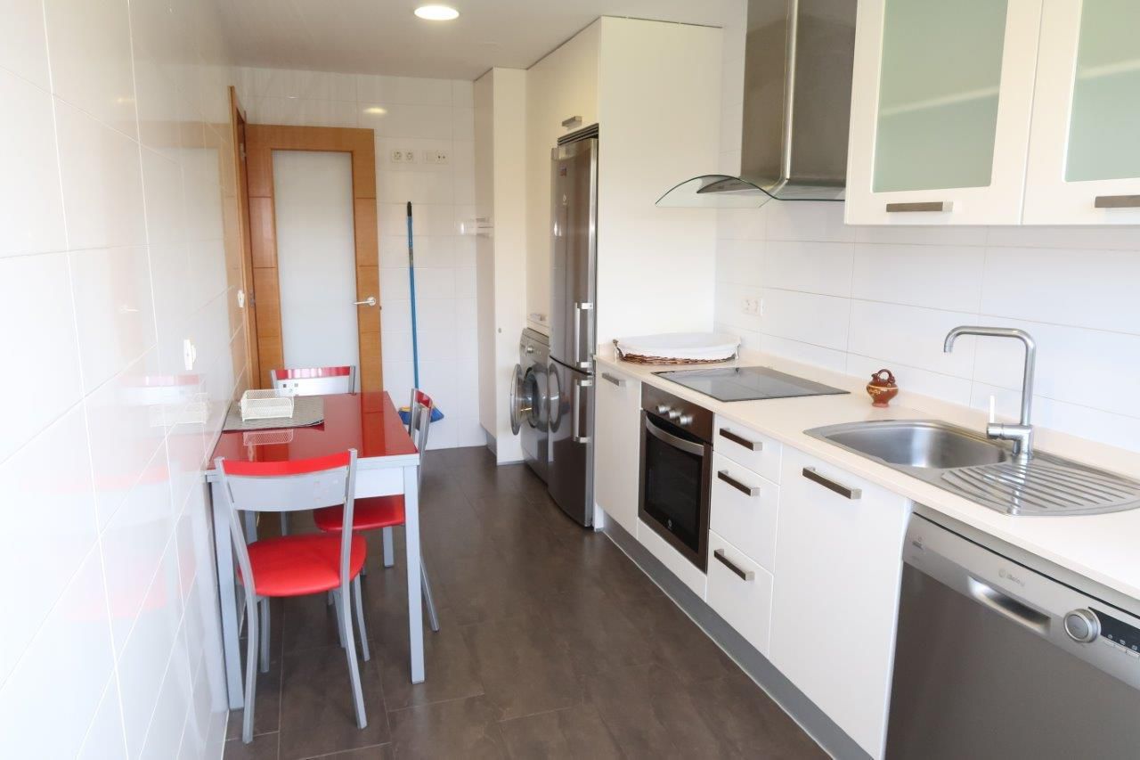 Kitchen of Apartment to rent in A Coruña Capital   with Heating, Storage room and Furnished