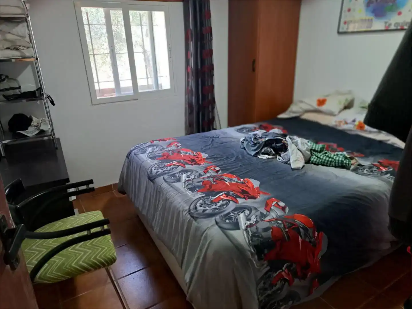 Bedroom of Flat for sale in Calanda  with Air Conditioner, Private garden and Parquet flooring