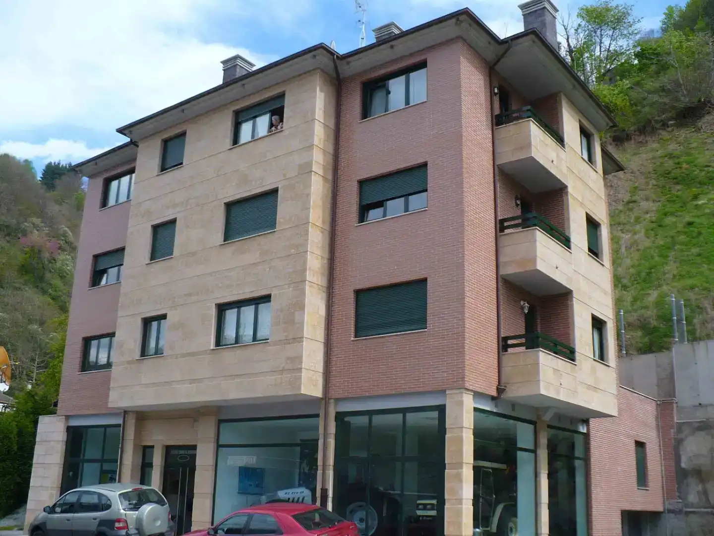 Exterior view of Flat for rent in Cangas del Narcea  with Furnished and Balcony