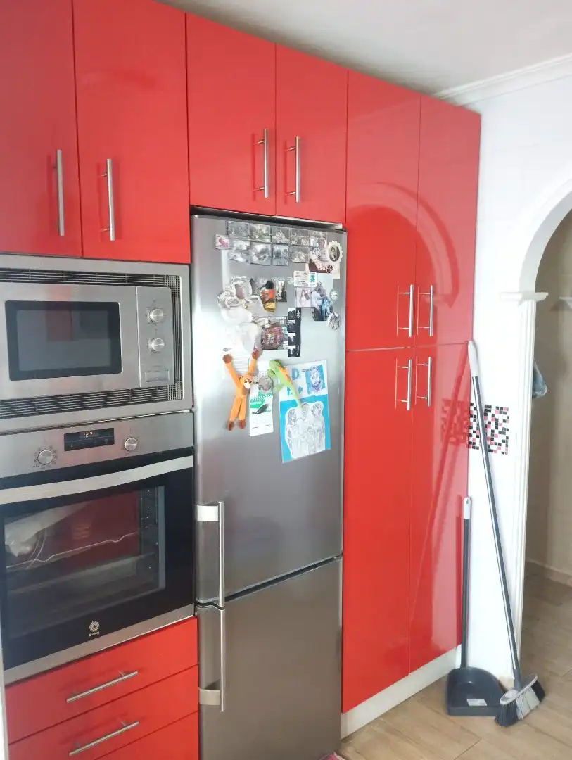 Kitchen of Flat for sale in Jerez de la Frontera  with Air Conditioner, Oven and Washing machine
