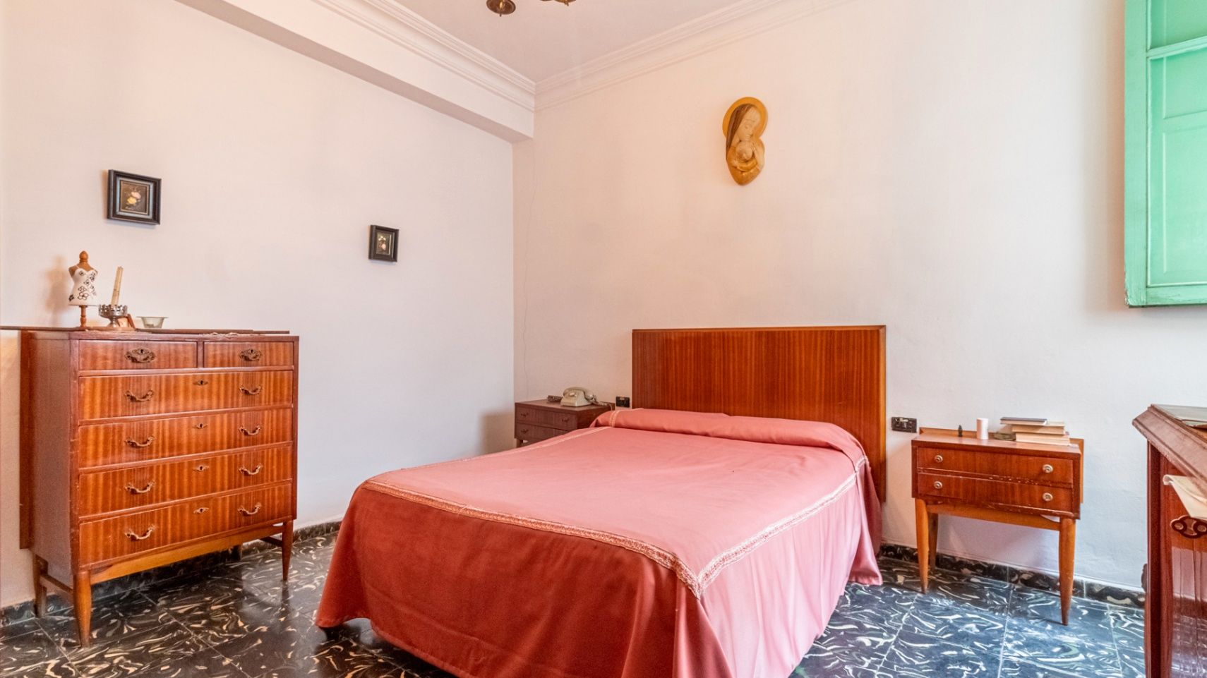 Bedroom of Flat for sale in Oliva  with Terrace, Furnished and Balcony