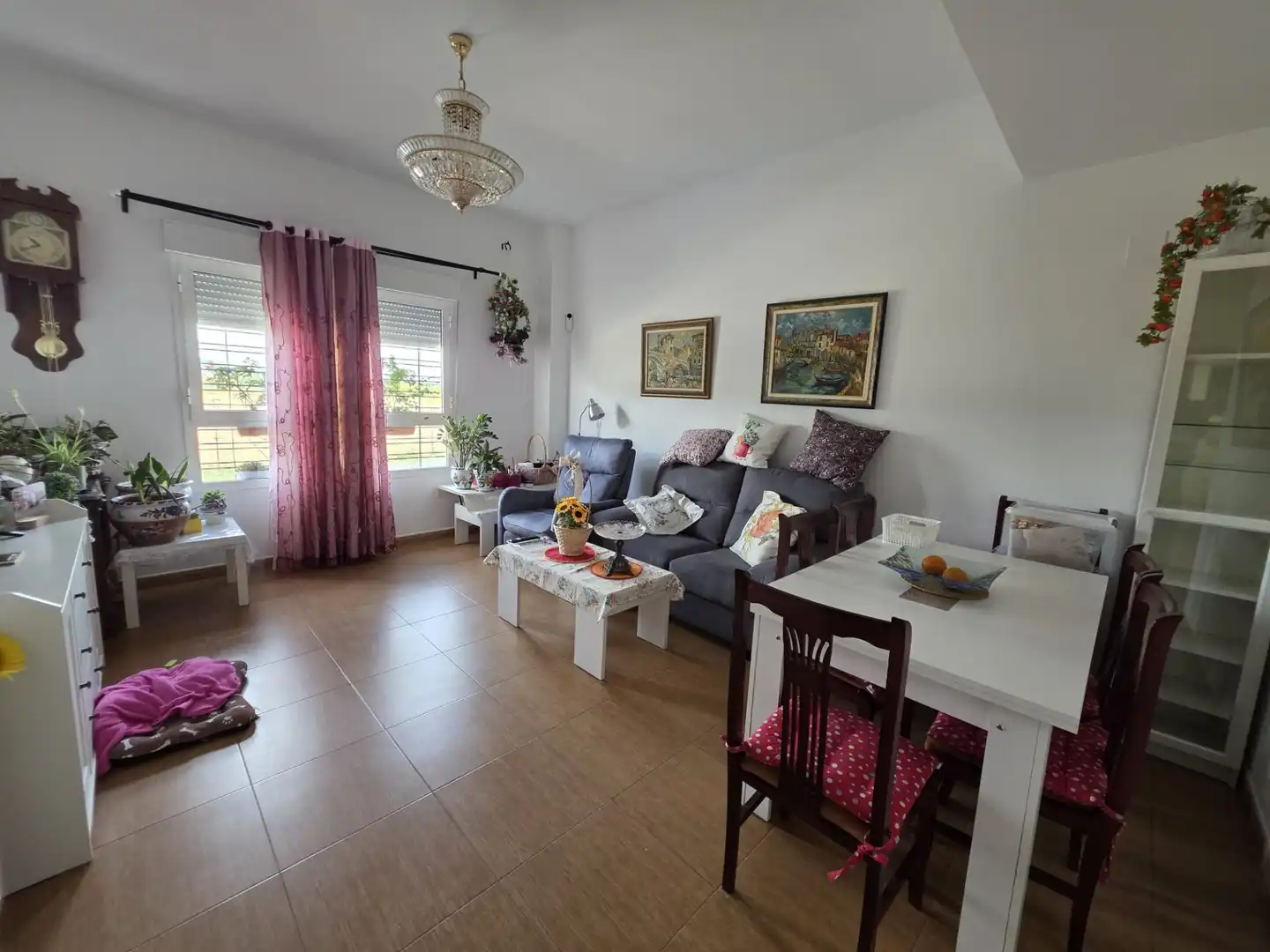 Sala de estar de Piso en venta en Riola con Aire acondicionado y Trastero