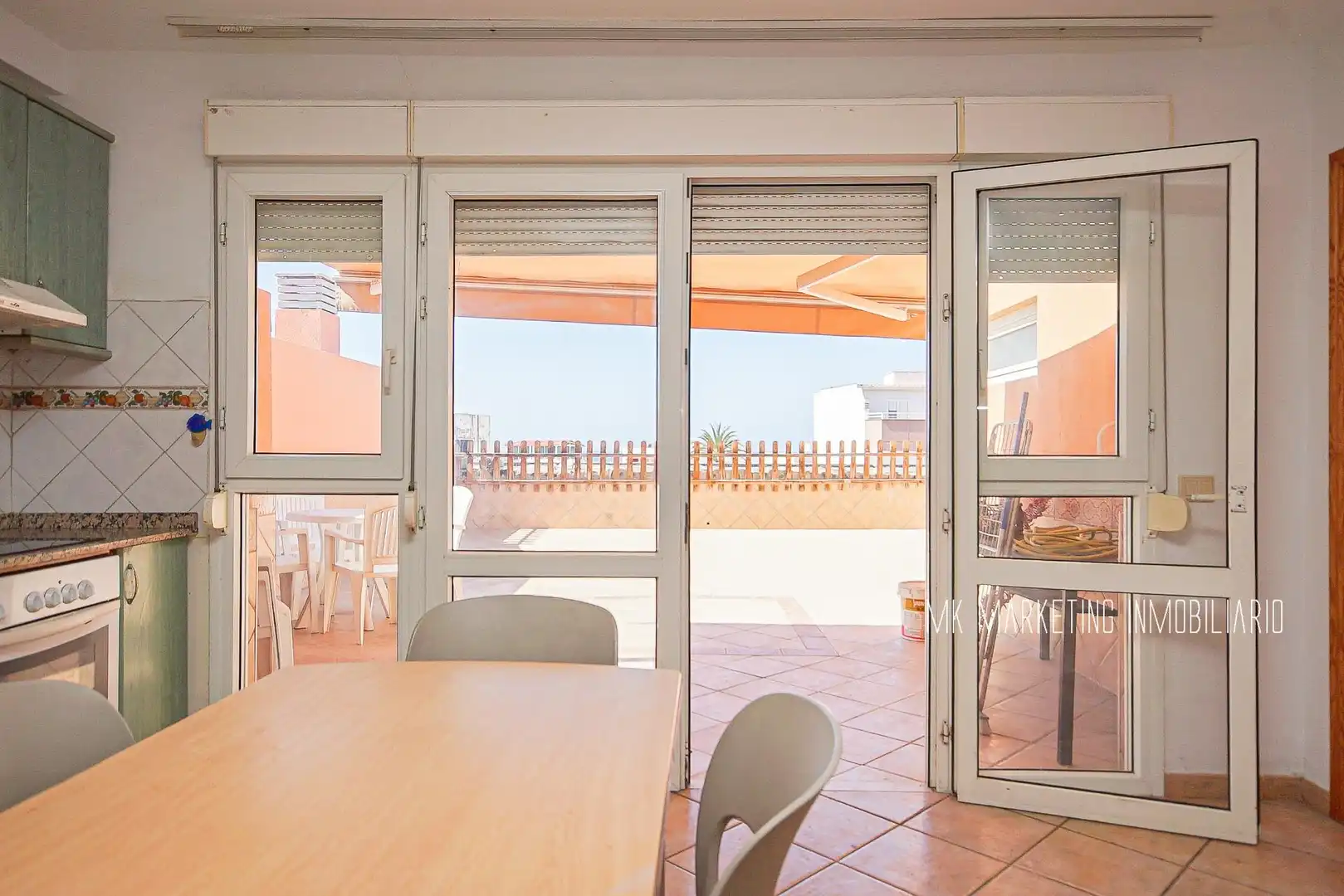 Terrasse von Dachboden zum Verkauf in Mogán mit Terrasse, Abstellraum und Möbliert
