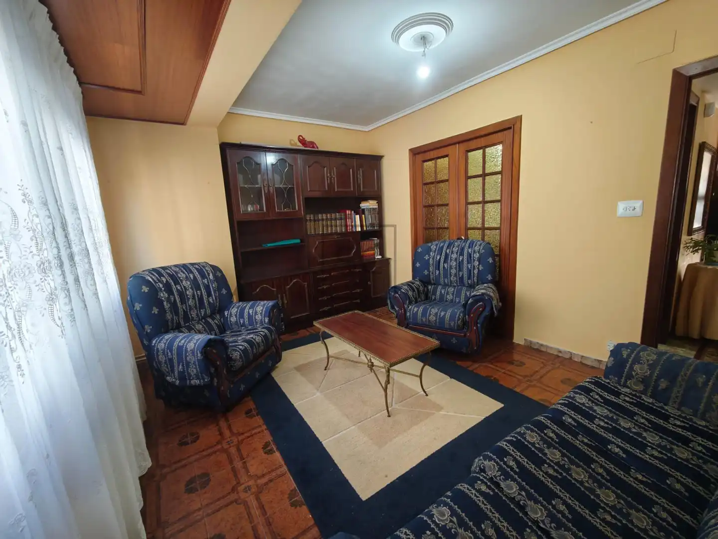 Sala de estar de Piso en venta en Ferrol con Calefacción, Trastero y Amueblado
