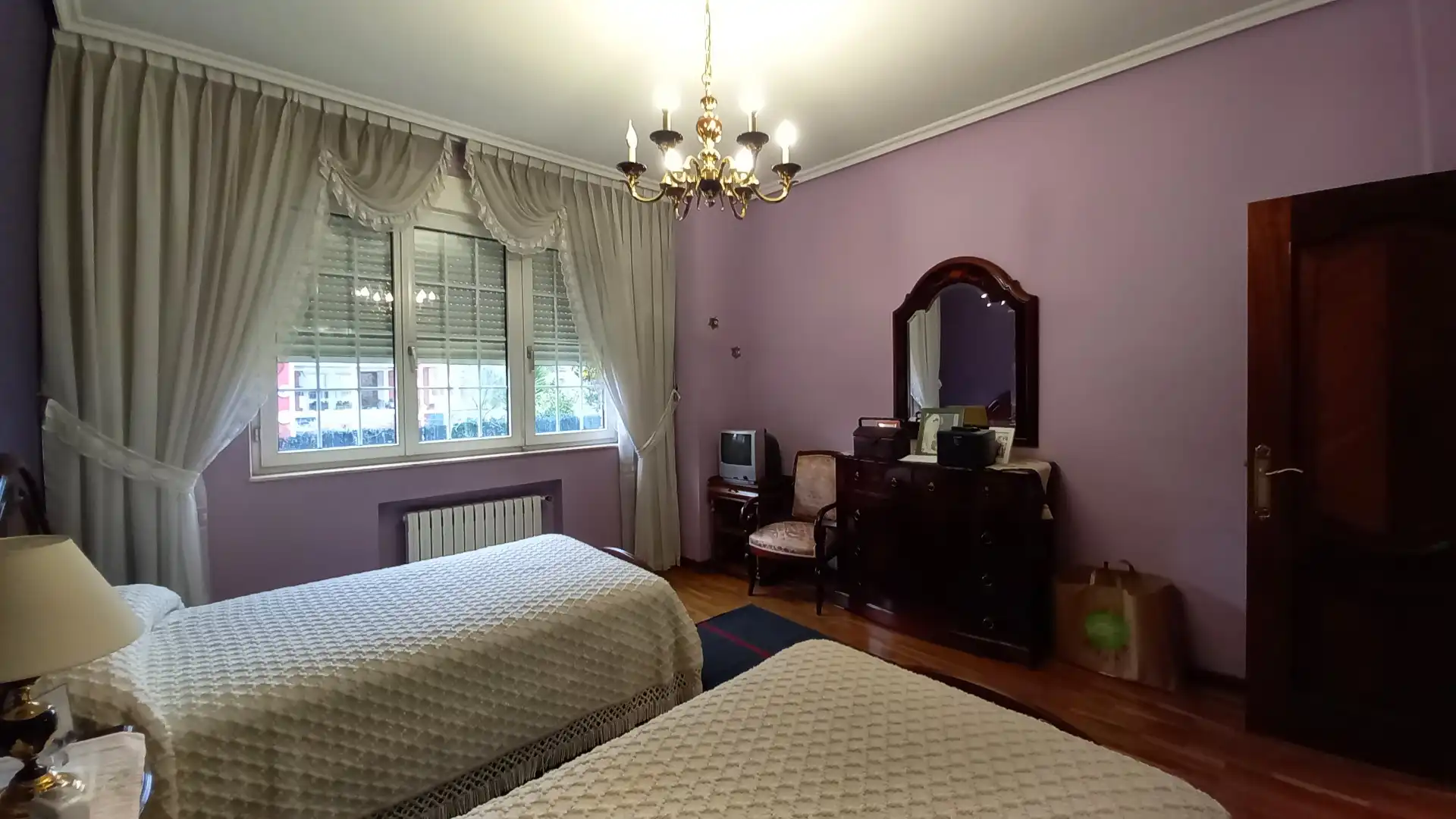 Bedroom of Houses for sale in Castrillón  with Heating, Private garden and Parquet flooring