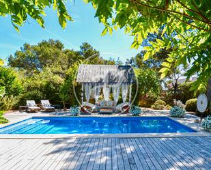 Jardí de Casa o xalet en venda en Calvià amb Aire condicionat, Terrassa i Piscina