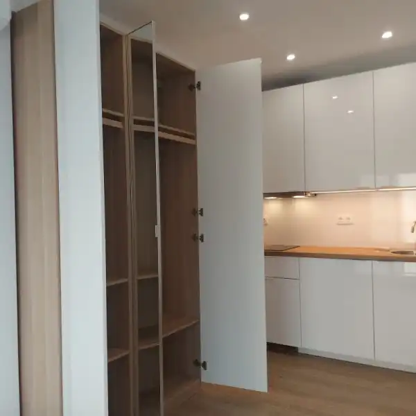 Cocina de Estudio de alquiler en Playa de los Boliches