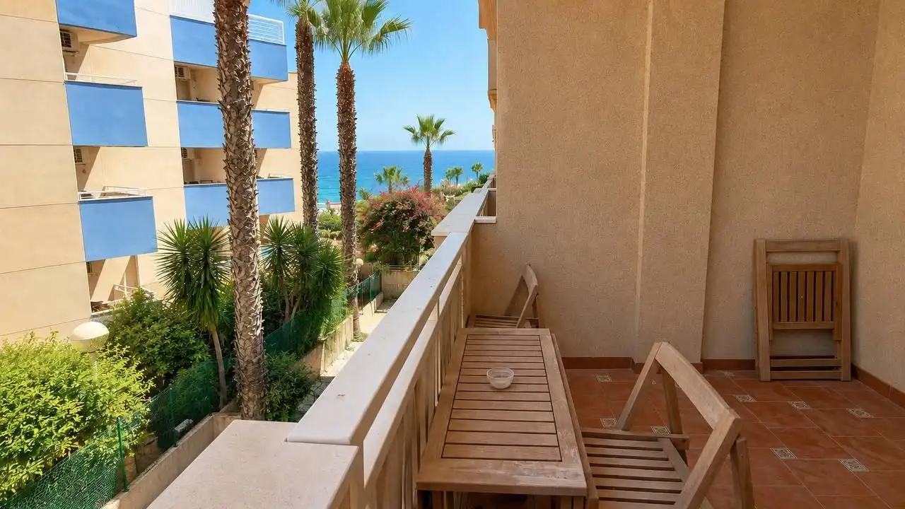 Terraza de Apartamento en venta en Orihuela con Jardín privado, Amueblado y Balcón