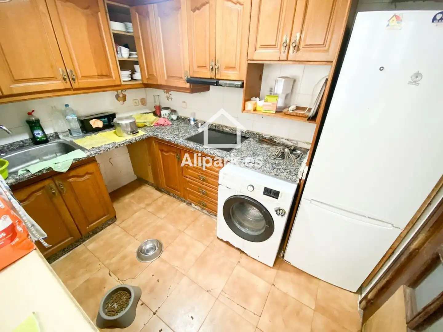 Cocina de Piso en venta en Alicante / Alacant con Aire acondicionado, Terraza y Balcón