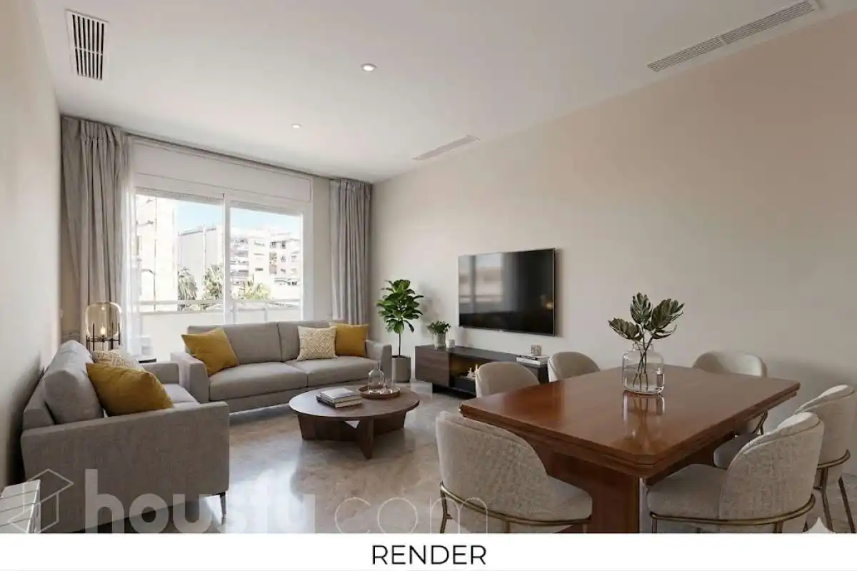 Living room of Duplexes for sale in Sant Joan Despí  with Air Conditioner, Heating and Terrace