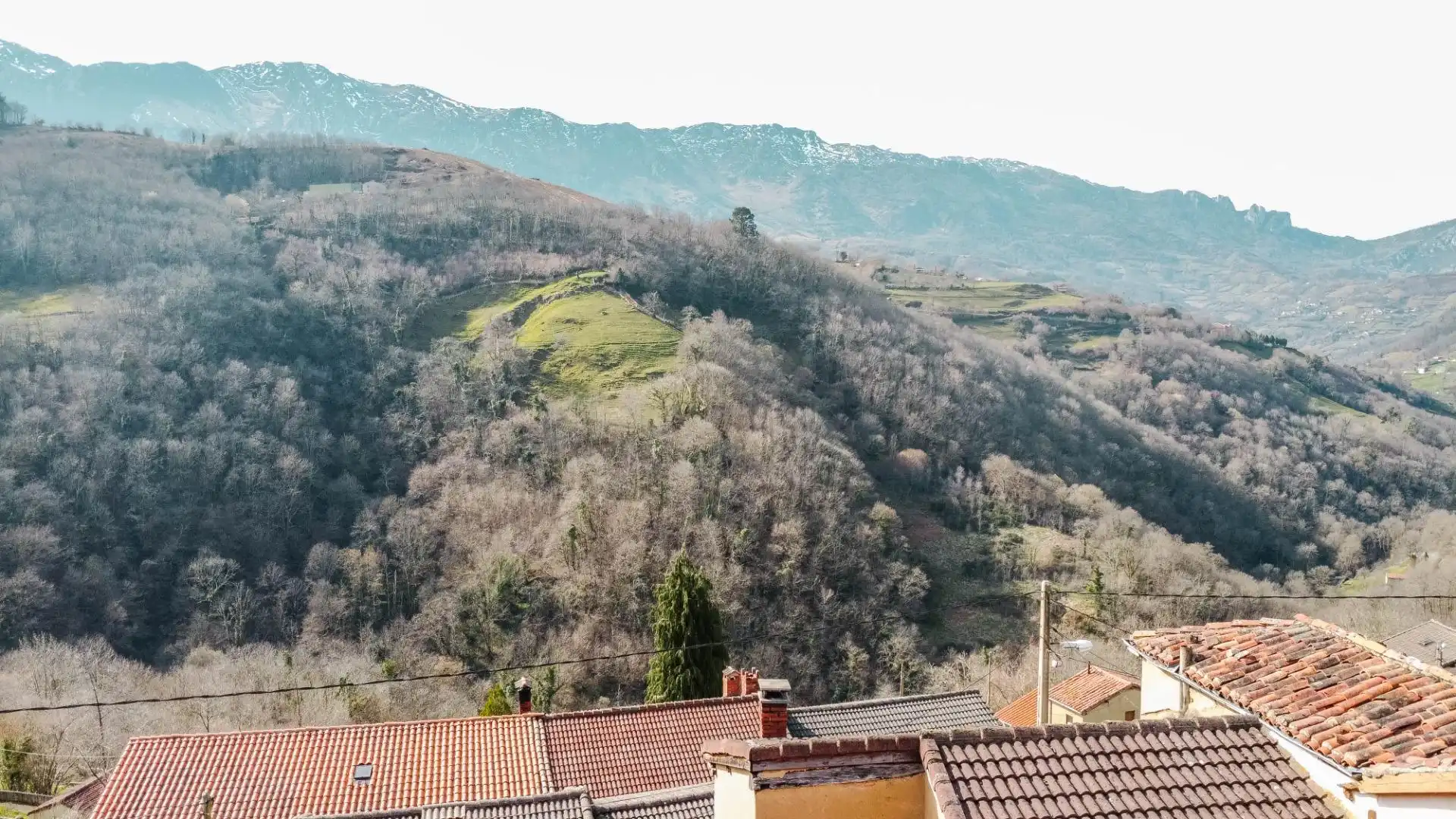 Vista exterior de Casa o xalet en venda en Riosa amb Jardí privat
